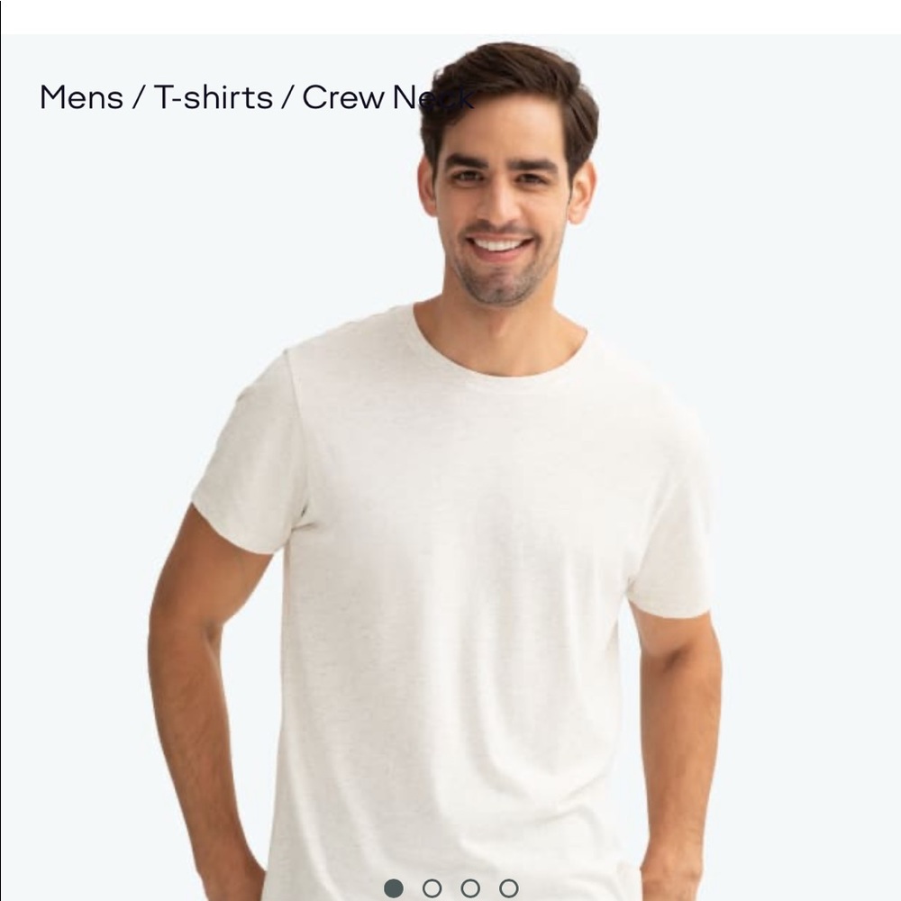 4 Cotton crew t shirt
